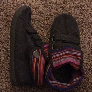 Women’s Blowfish grey Velcro shoes
